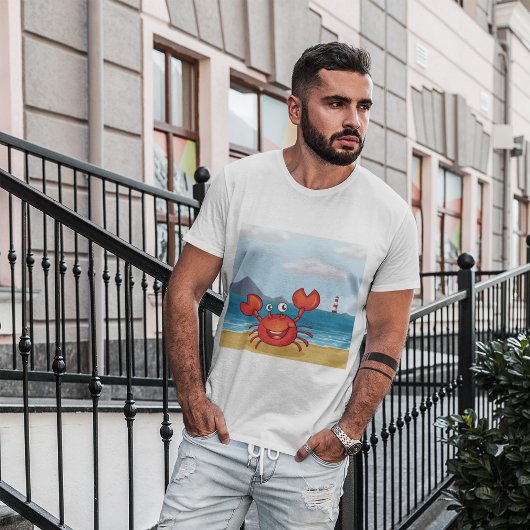 Crab At The Seashore T-Shirt