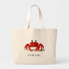 Crab Bag - Still Coast Studio - Expressive Bag Grote Tote Bag