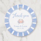 crab bedankjes labels (Voorkant)