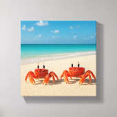 Crab Between Worlds - Edge in Sight Canvas Afdruk (Voorkant)