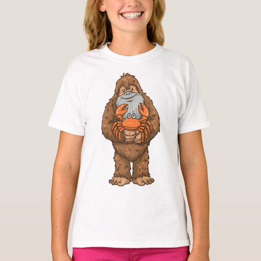 CRAB & BIGFOOT T-shirt (Voorkant)