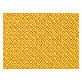 Crab Birthday Party Cute Cartoon Kinder Tafelkleed (Voorkant (Horizontaal))