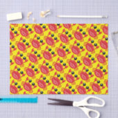 Crab Birthday Party Cute Cartoon Kinder Tissuepapier (Craft)