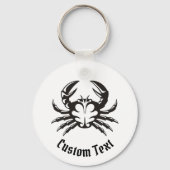 Crab Black Sleutelhanger (Voorkant)