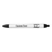 Crab Black Zwarte Inkt Pen (Voorkant)