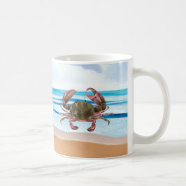Crab Blue Beach Koffiemok
