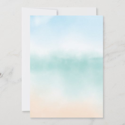 Crab Boil Family Summer Seafood Party Kaart (Achterkant)