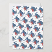 Crab Boil Party Baby shower Crawfish Kaart (Achterkant)