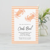 Crab Boil Party Kaart (Staand voorkant)