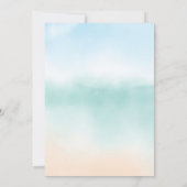 Crab Boil Seafood Engagement Party Kaart (Achterkant)