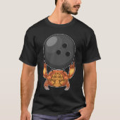 Crab Bowling Bowling ball T-shirt (Voorkant)