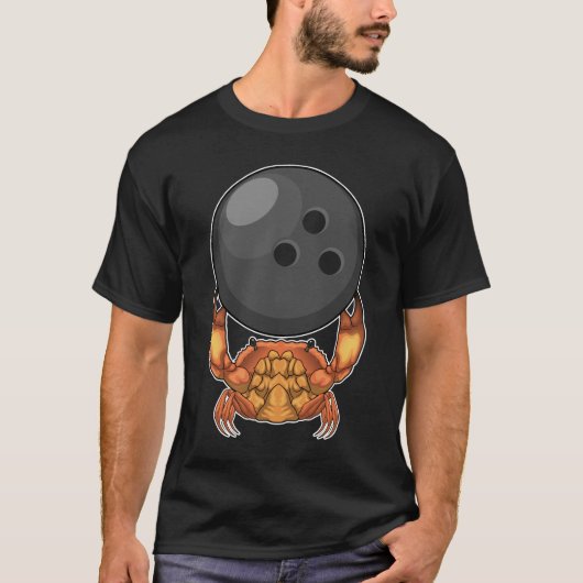 Crab Bowling Bowling ball T-shirt (Voorkant)