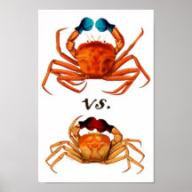 Crab Boxing Glove Sport Humor Surreal