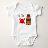 Crab Cake cuttie Romper (Voorkant)