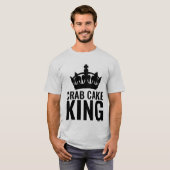 CRAB CAKE KING T-SHIRS T-SHIRT (Voorkant volledig)