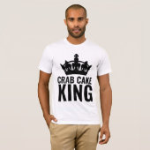 CRAB CAKE KING T-SHIRS T-SHIRT (Voorkant volledig)