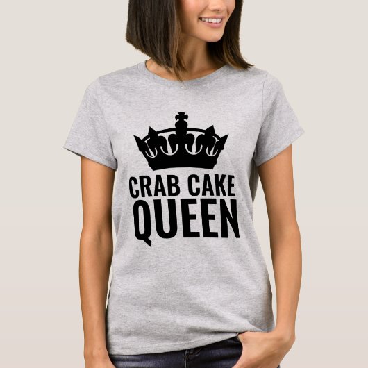 CRAB CAKE QUEEN LADIES T-SHIRTS (Voorkant)