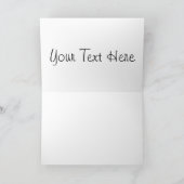 Crab Cartoon met Ice Cream wenskaart Kaart (Binnen)