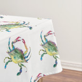 Crab Coastal Beach House Tafelkleed (Voorbeeld)