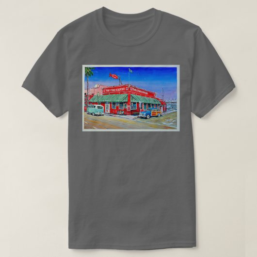 Crab Cooker Newport Beach 1 T-shirt (Design voorkant)