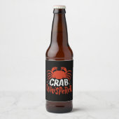 Crab - Crab Whisperer Bier Etiket (Voorkant)