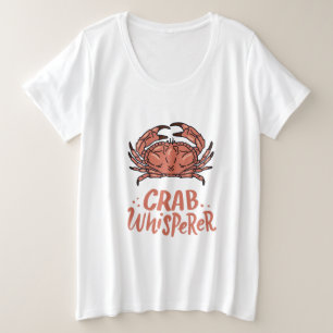 Crab Crabbing Grote Maat T-shirt
