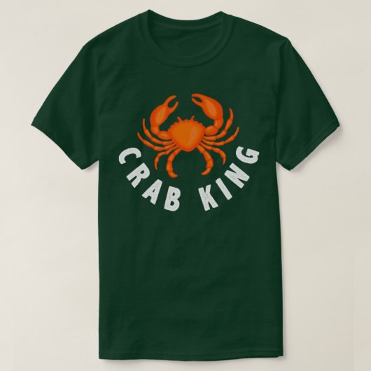 Crab Crustacean T-shirt (Design voorkant)