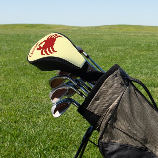 Crab Design Golfheadcover (Insitu)