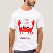 Crab Design T-Shirt (Voorkant)