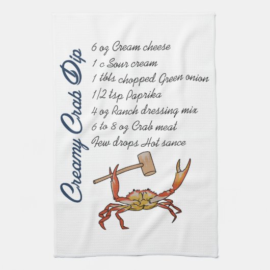 Crab Dip Recipe Theedoek (Verticaal)