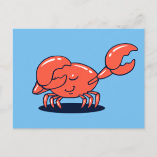 Crab doet de Dab Briefkaart