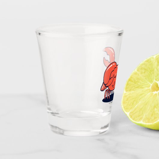 Crab doet de Dab Shot Glas (Links)