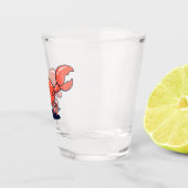 Crab doet de Dab Shot Glas (Rechts)