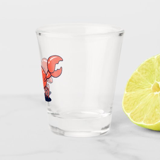Crab doet de Dab Shot Glas (Rechts)