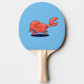 Crab doet de Dab Tafeltennisbatje (Achterkant)
