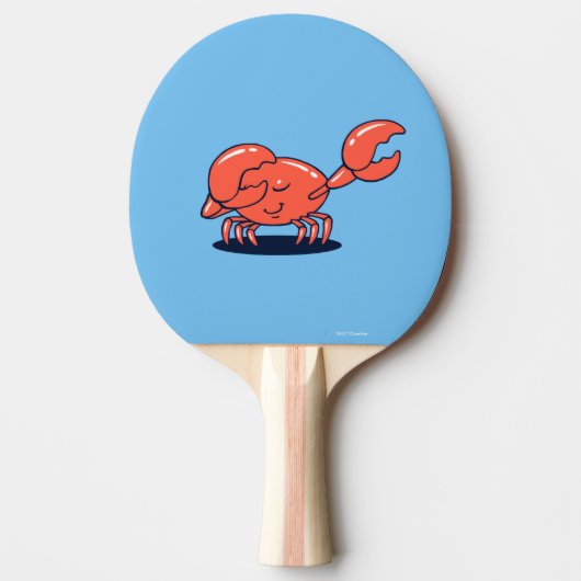 Crab doet de Dab Tafeltennisbatje (Voorkant)