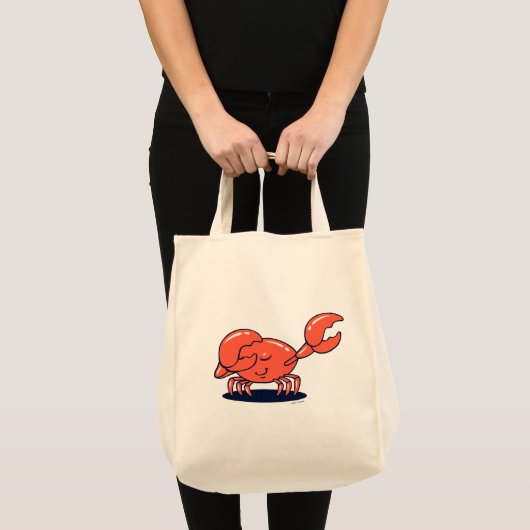 Crab doet de Dab Tote Bag (Voorkant (product))