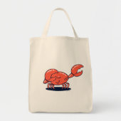 Crab doet de Dab Tote Bag (Voorkant)
