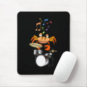 Crab Dreams of The Drums spelen in Rock Band Muismat (Met muis)
