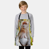 Crab-eating macaque schort (Gedragen)