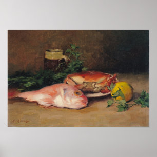 Crab en Red Mullet Poster