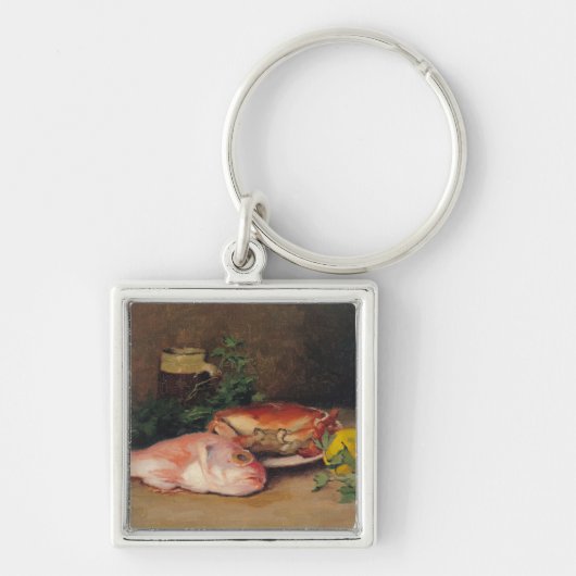 Crab en Red Mullet Sleutelhanger (Voorkant)