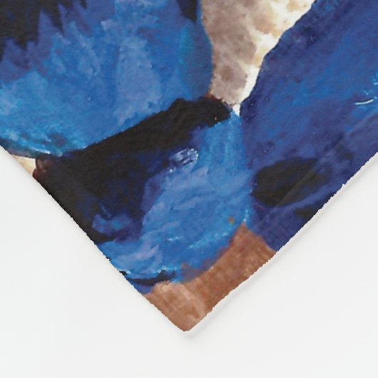 Crab en Scallop Fleece Blanket (Hoek)