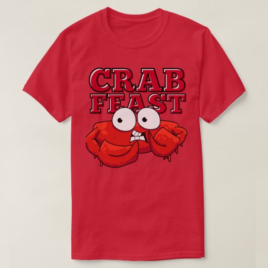 Crab Feast 15 T-shirt (Design voorkant)