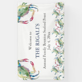 Crab Feast Family Reunion Spandoek (Verticaal)