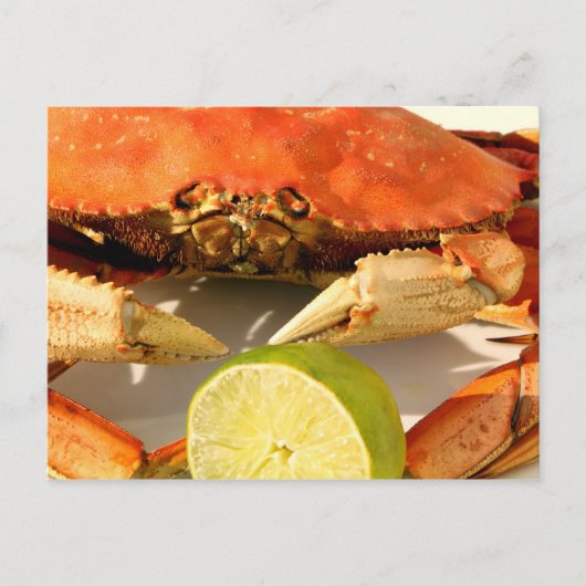 Crab Feast Invitation Briefkaart (Voorkant)