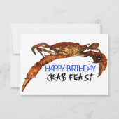 Crab Feast Kaart (Voorkant)