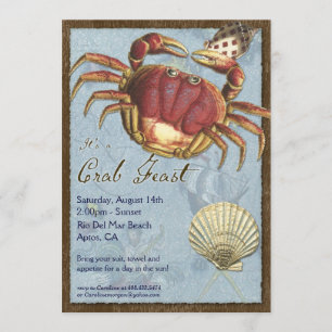 Crab Feast Party - Beach at the Shore Kaart