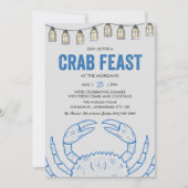 Crab Feast uitnodiging (Voorkant)