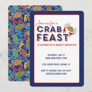 Crab Feast uitnodiging